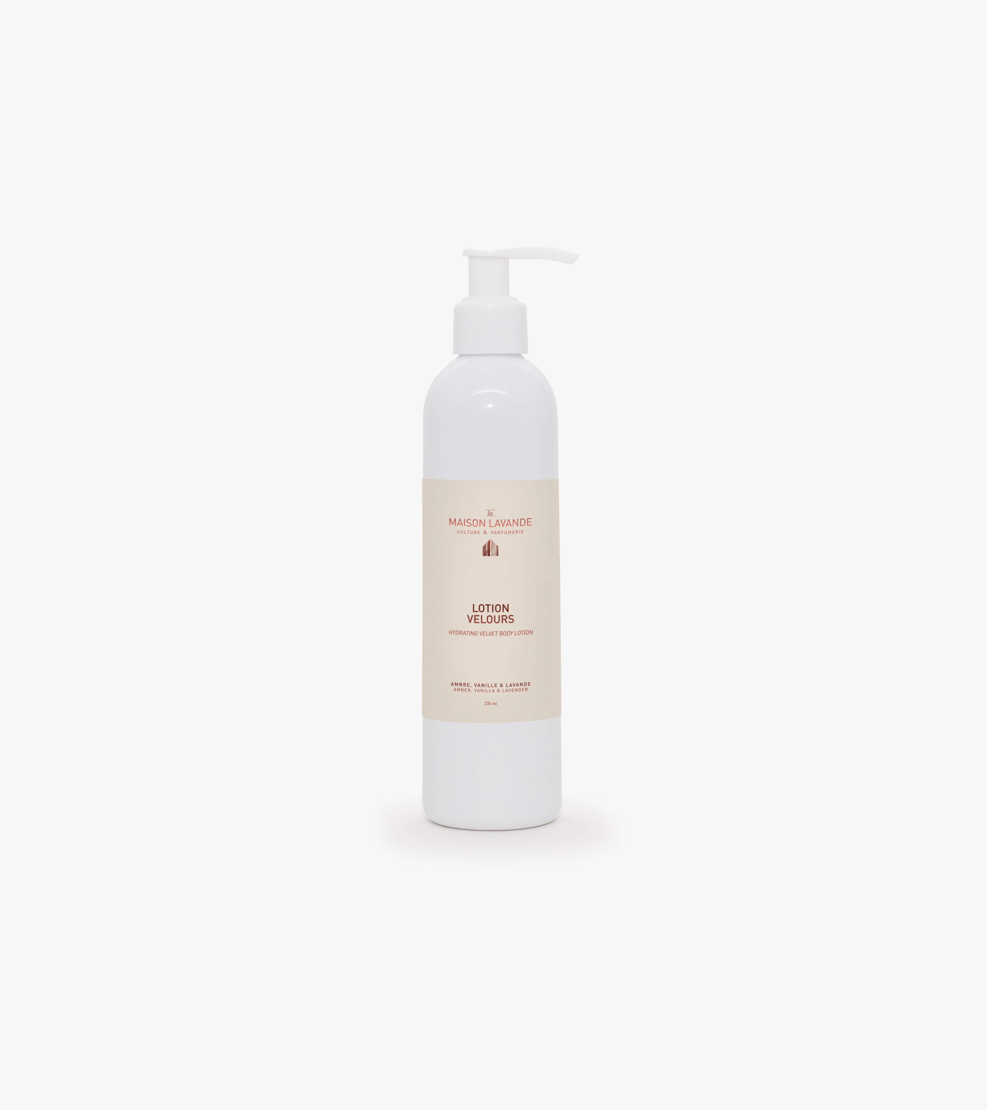 Moisturizing skin lotion - Amber, Vanilla & Lavender – La Maison