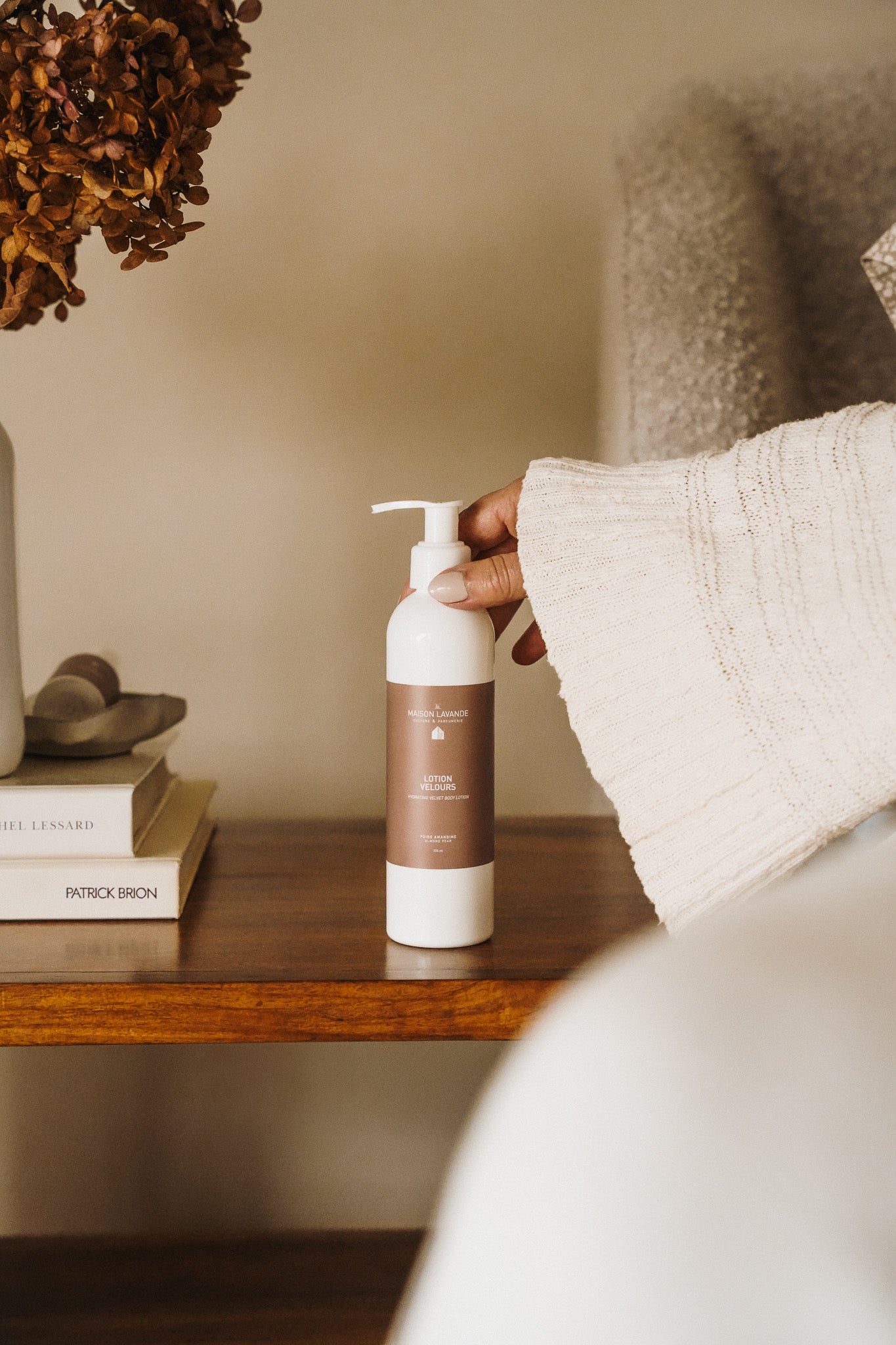 Moisturizing skin lotion - Almond pear | La Maison Lavande