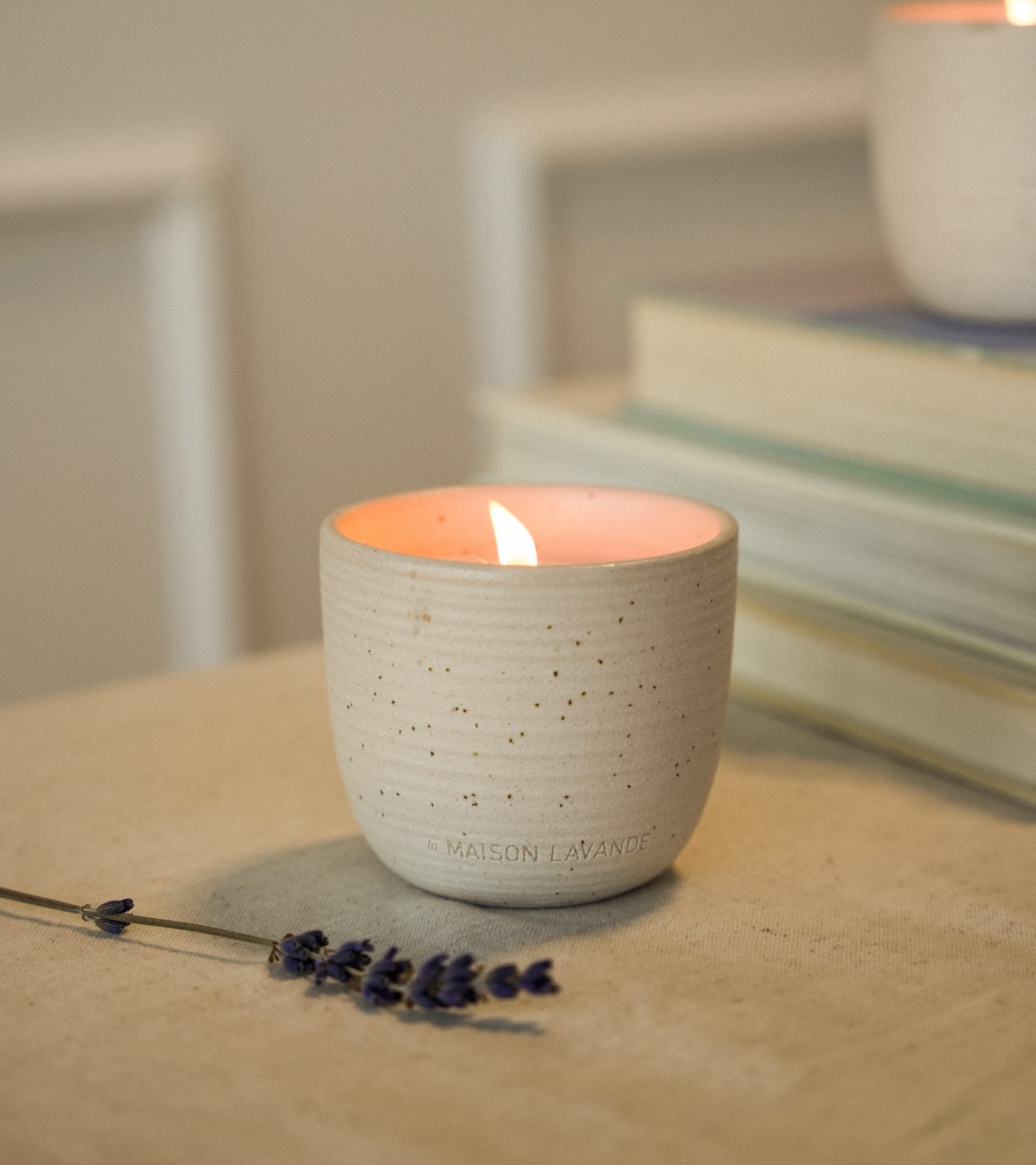 Bougie cire de soya - Pure Lavande