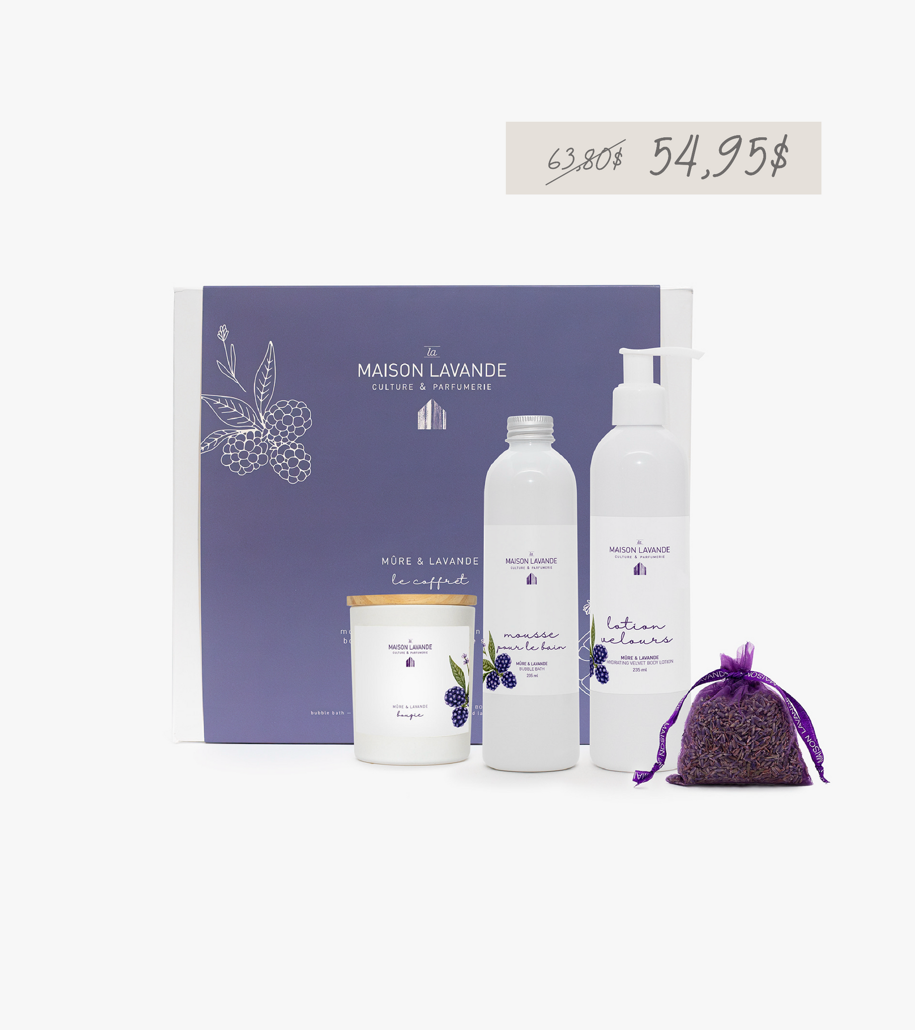 Coffret | Mûre & Lavande||Gift box | Blackberry & Lavender