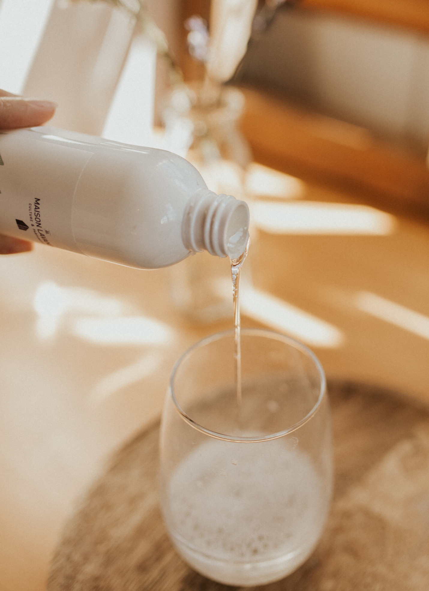 Mousse pour le bain - Aloès & Lavande