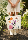 Reusable cotton bag - Summer flowers