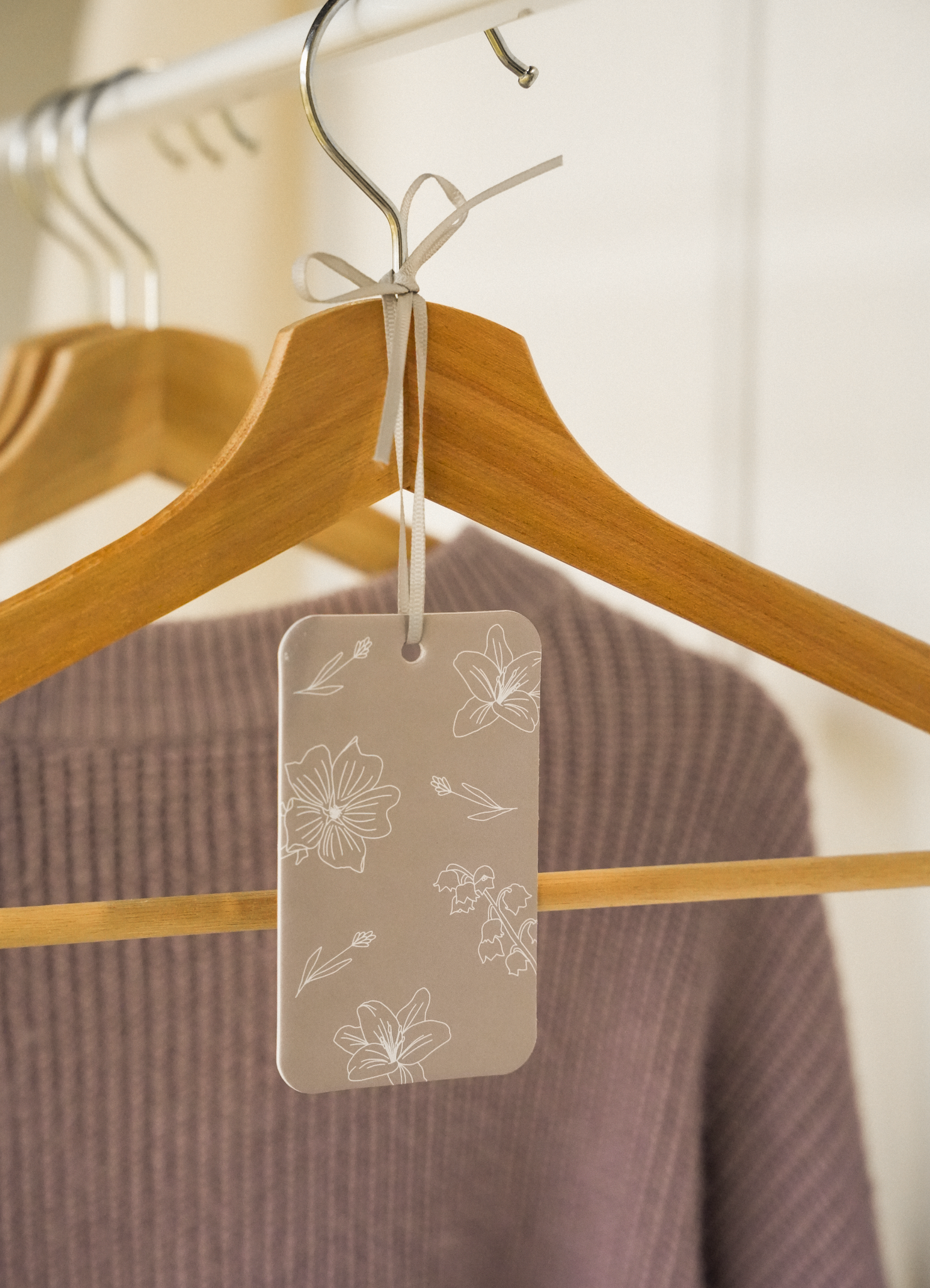 Scented Cardboard - White Cotton & Lavender