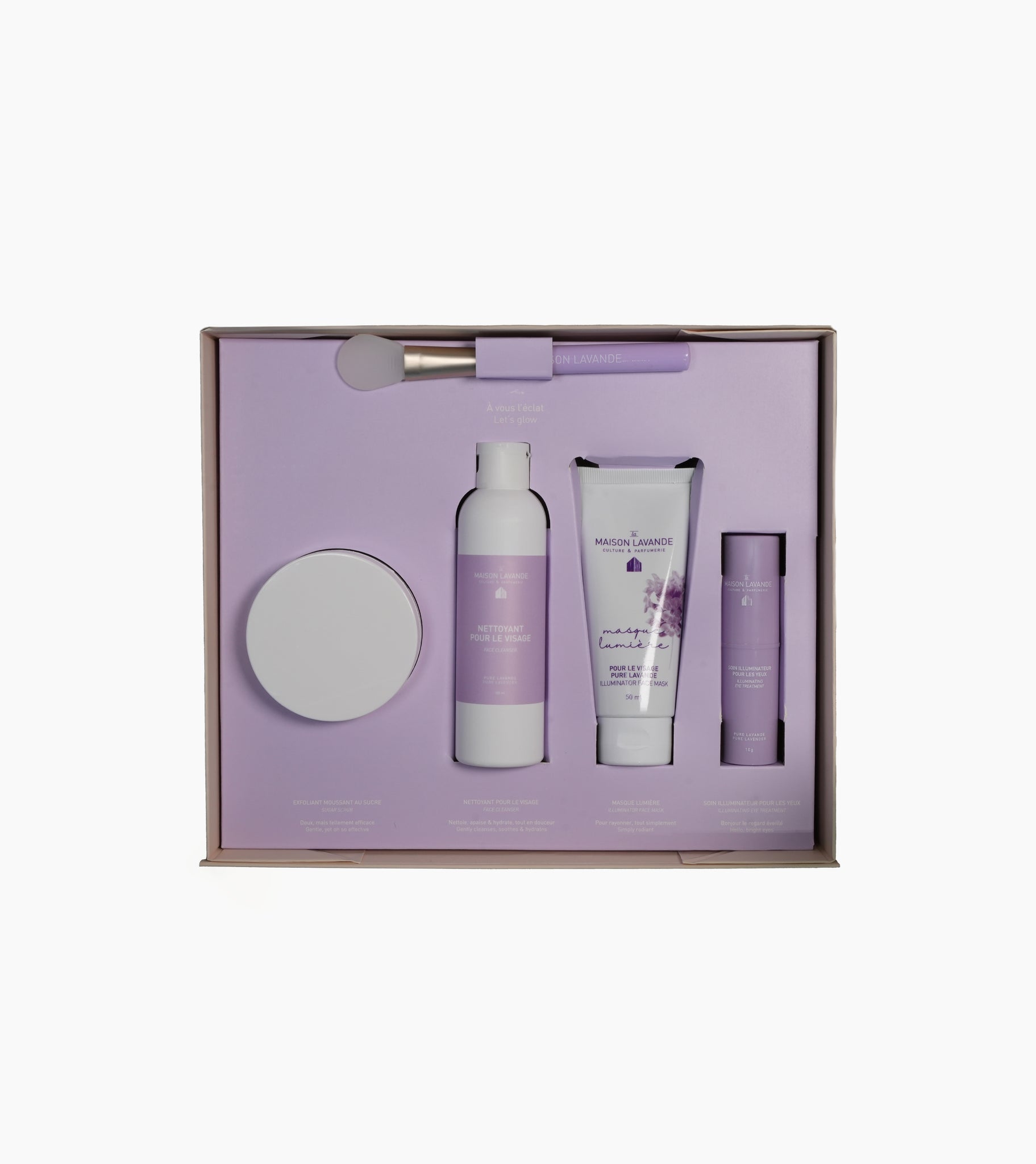 Coffret pour le visage - Pure lavande - La Maison Lavande