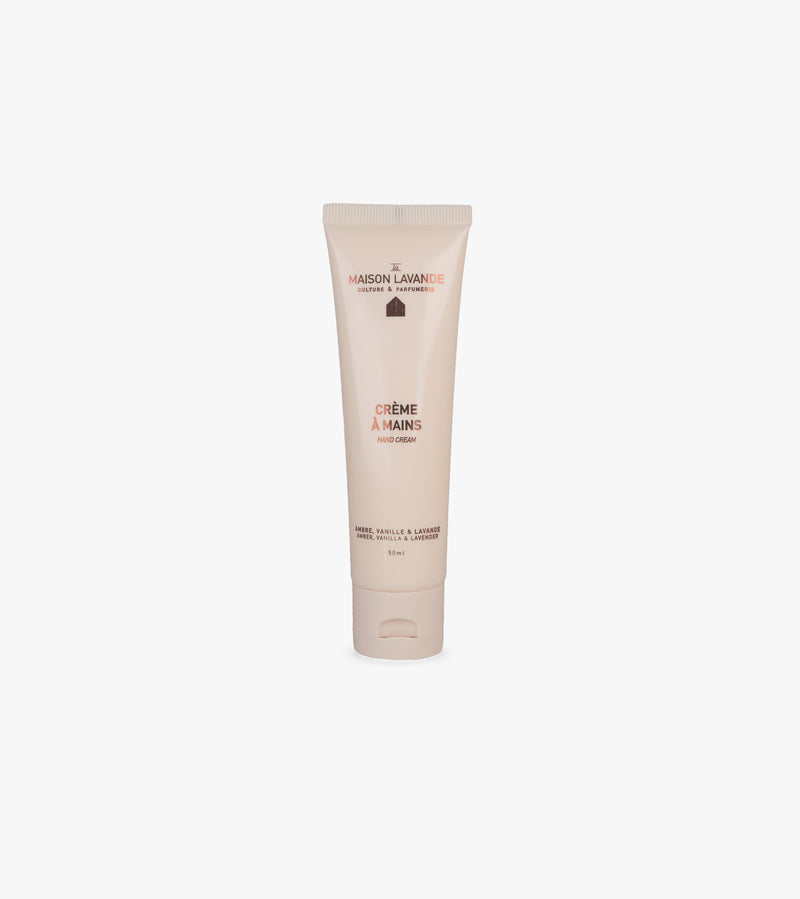Creme Mains 50ml ambre vanille lavande