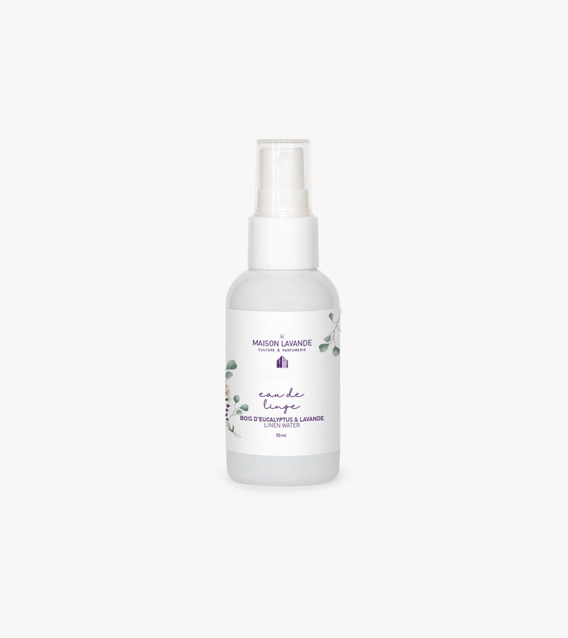 Eau de linge - Bois d'eucalyptus & lavande