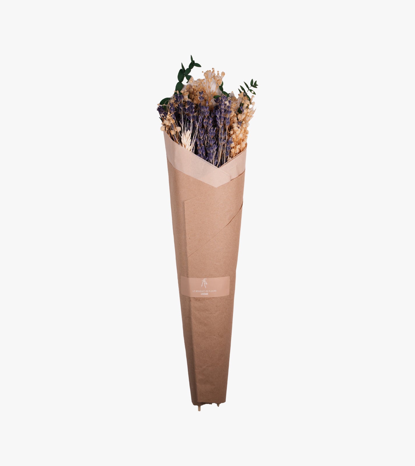 Dried flowers bouquet - Cream