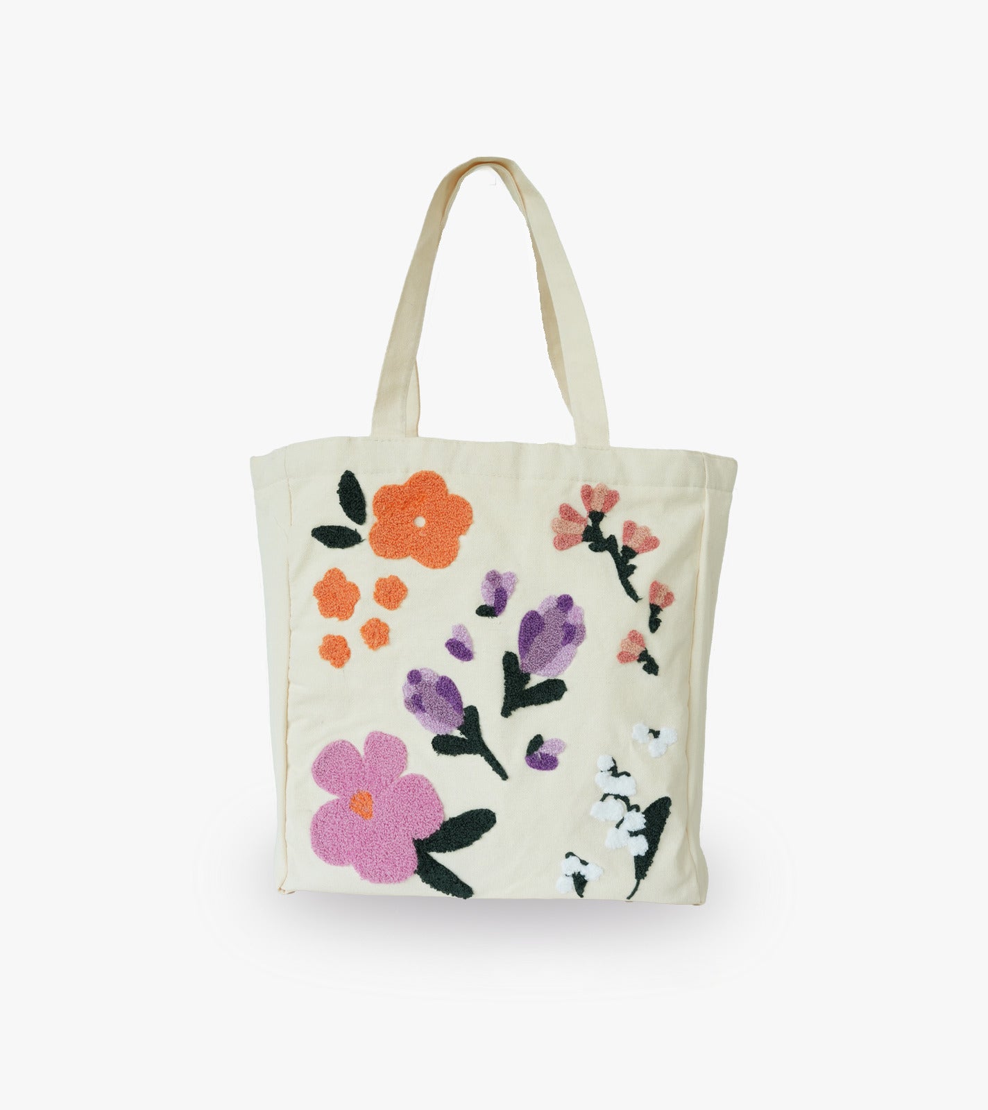 Reusable cotton bag - Summer flowers