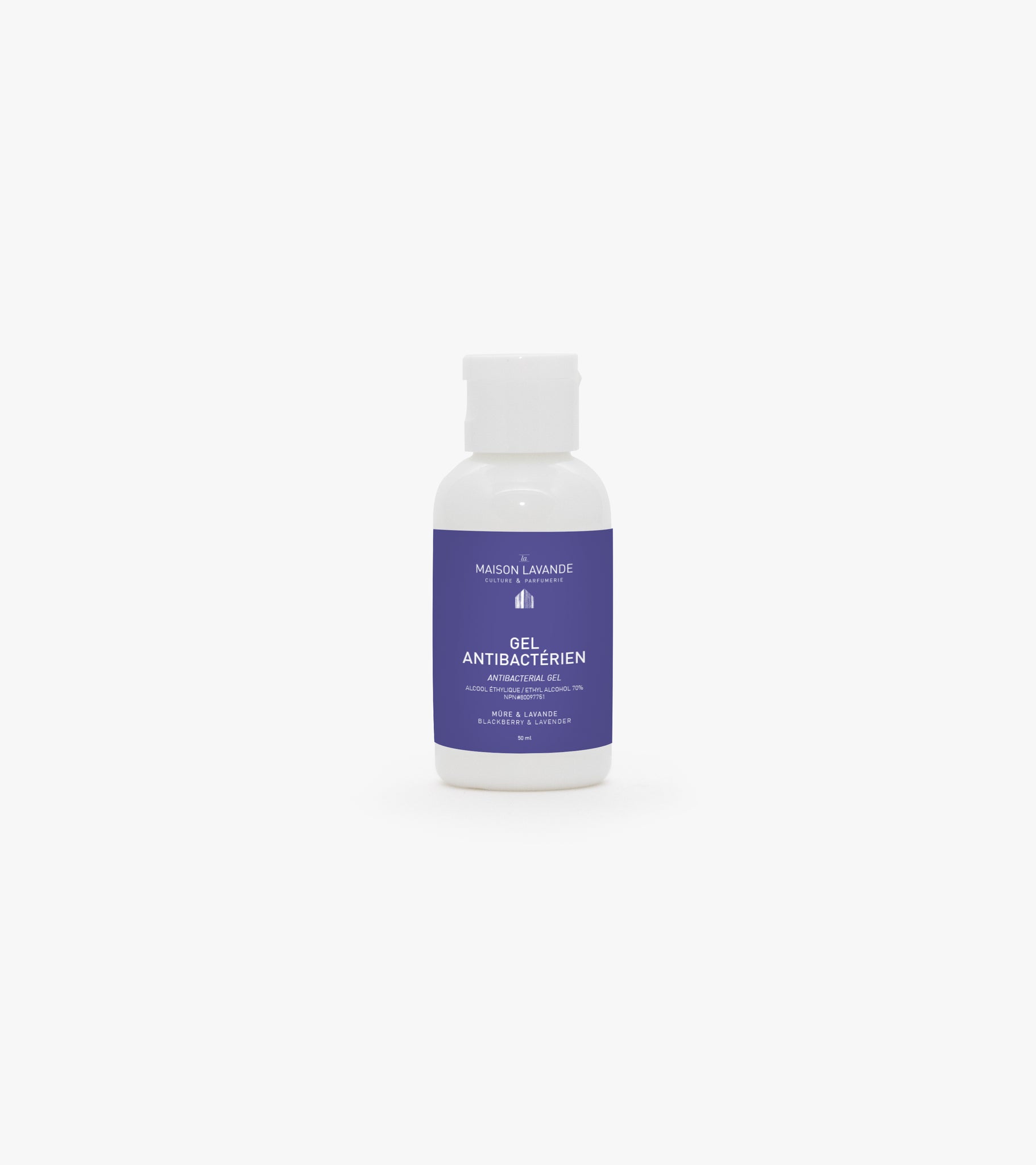 Antibacterial gel - Mûre & lavender