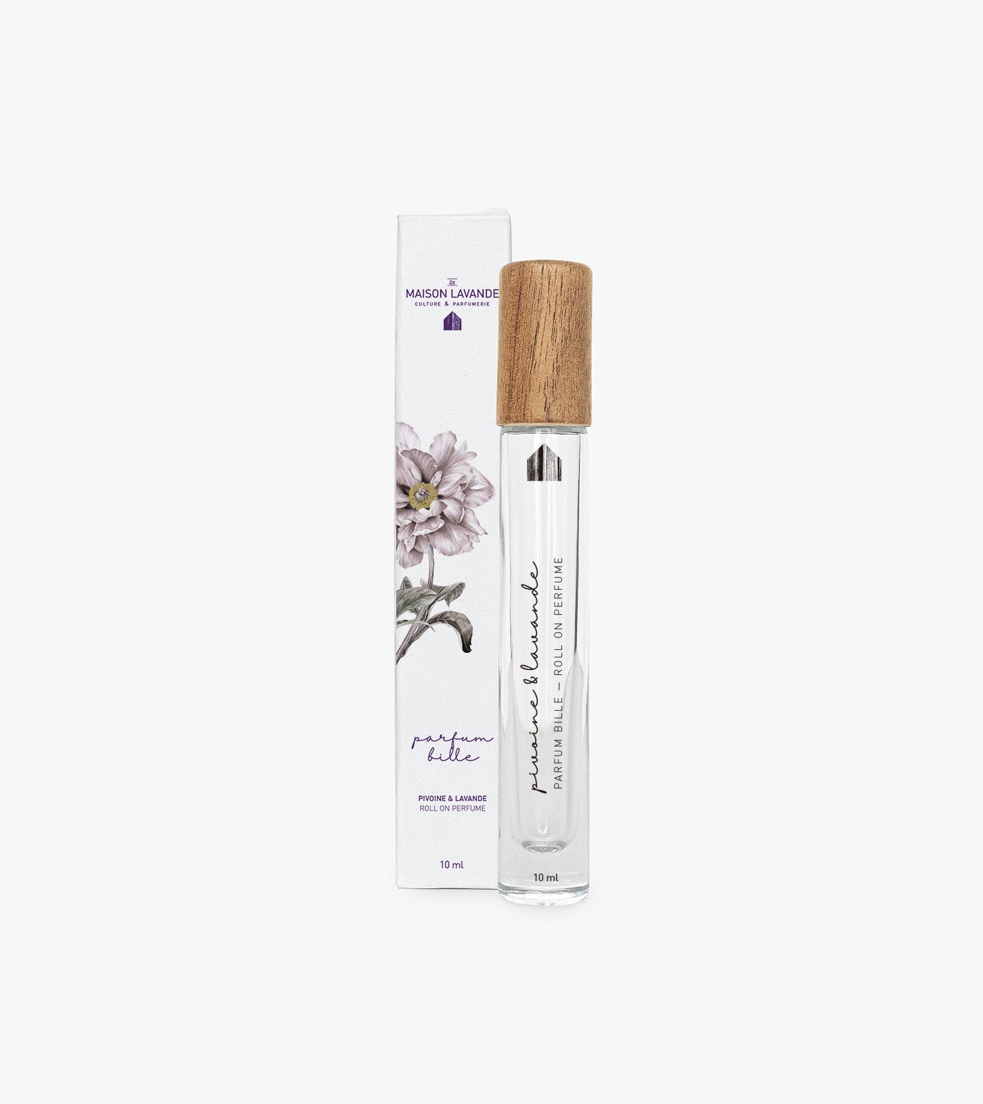 Parfum bille - Pivoine & Lavande||Roll on perfume - Peony & Lavender