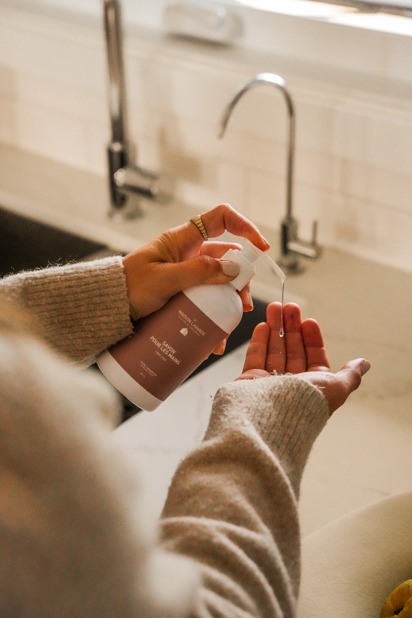 Savon pour les mains - Poire amandine