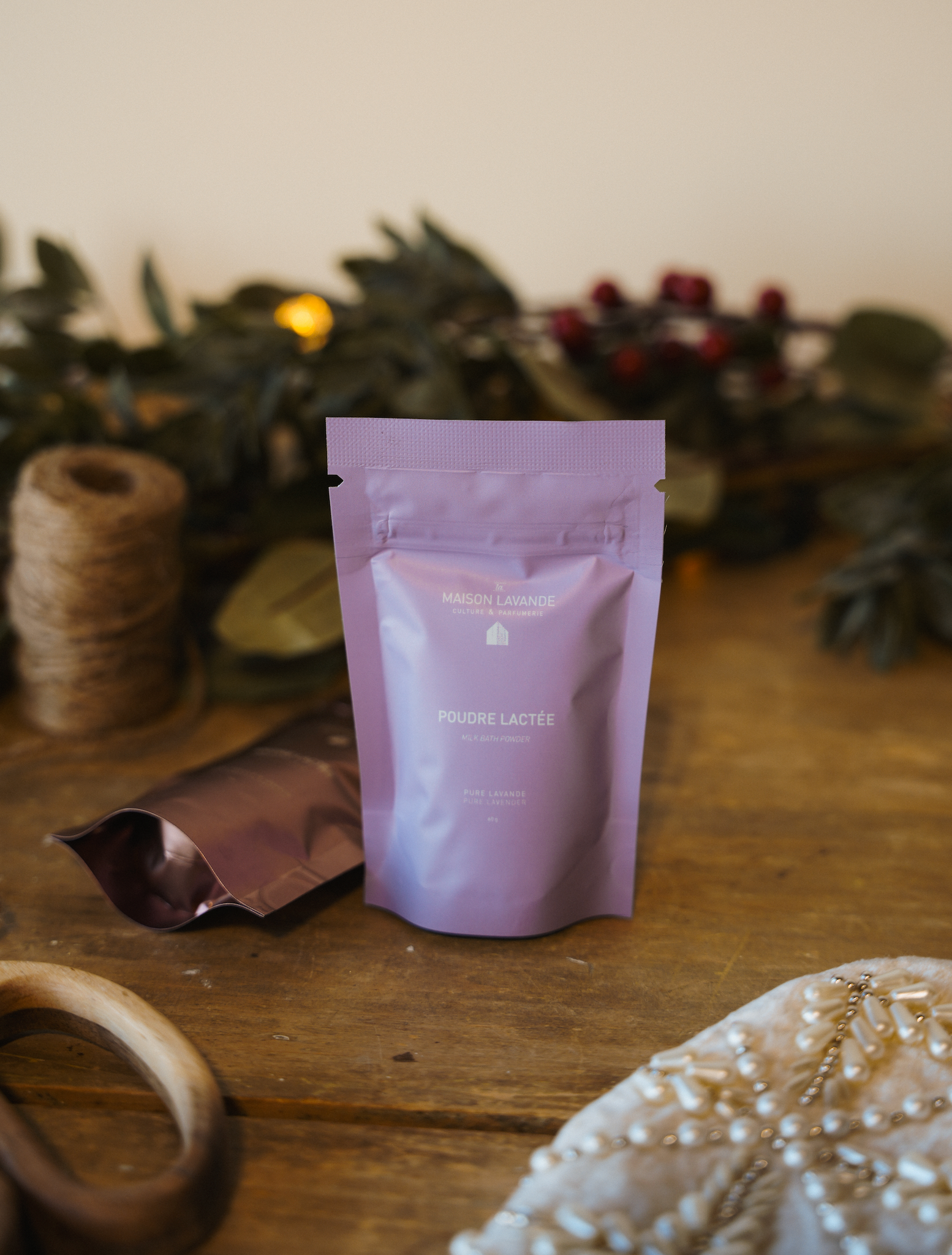 Poudre Lactee format decouverte - Pure lavande - La Maison Lavande