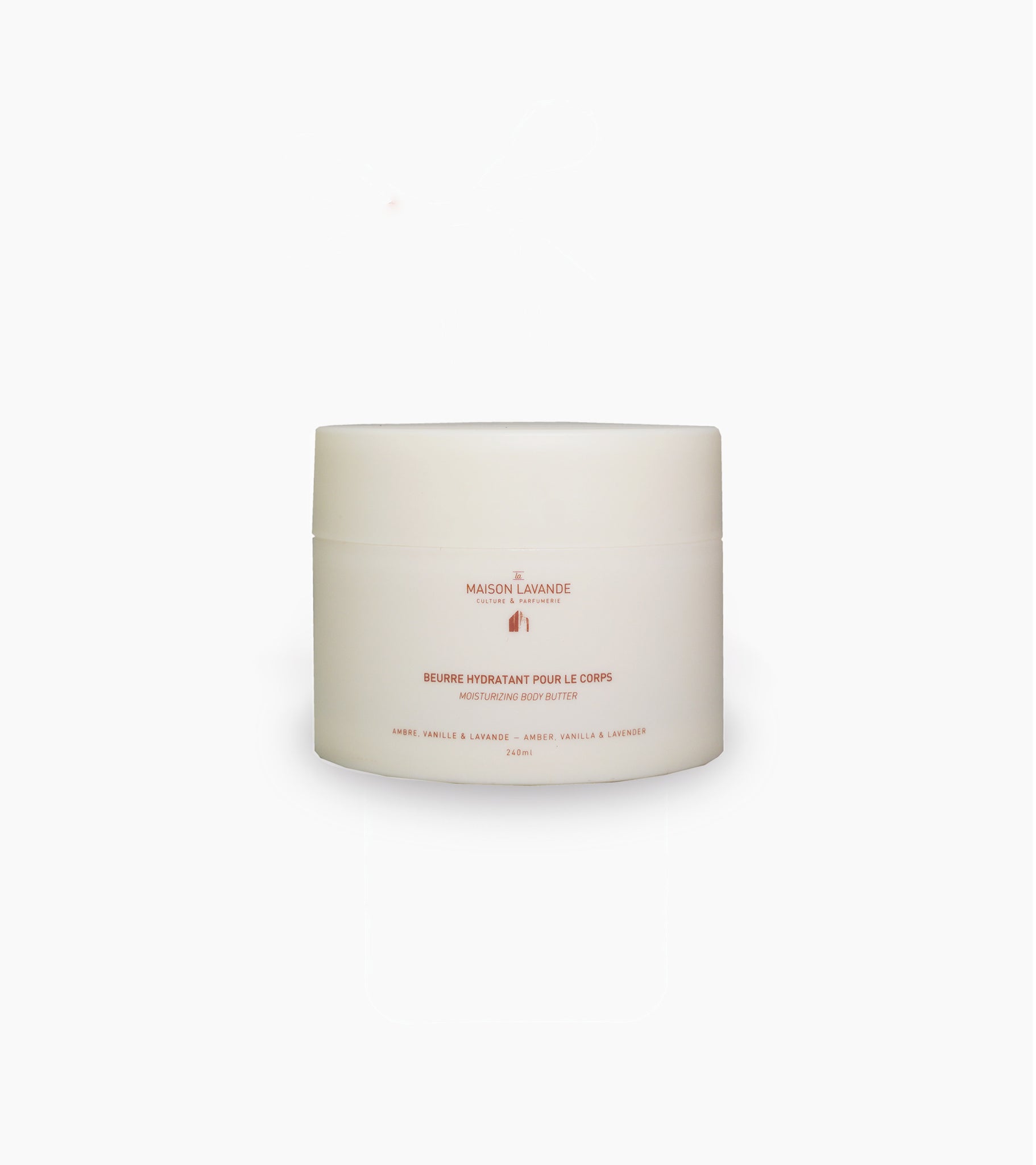 Moisturizing body butter – Amber, vanilla & lavender