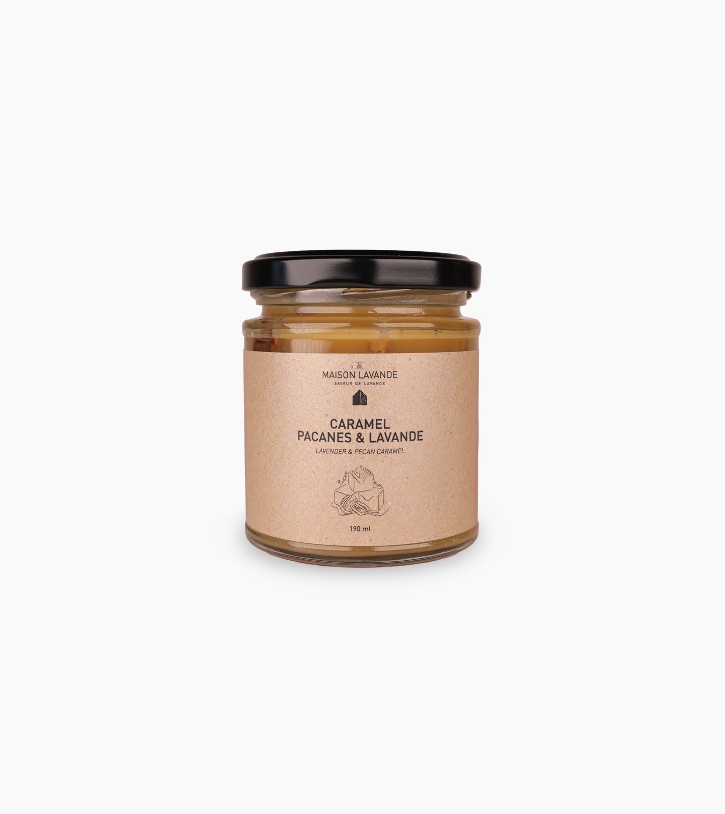 Pecans & lavender caramel