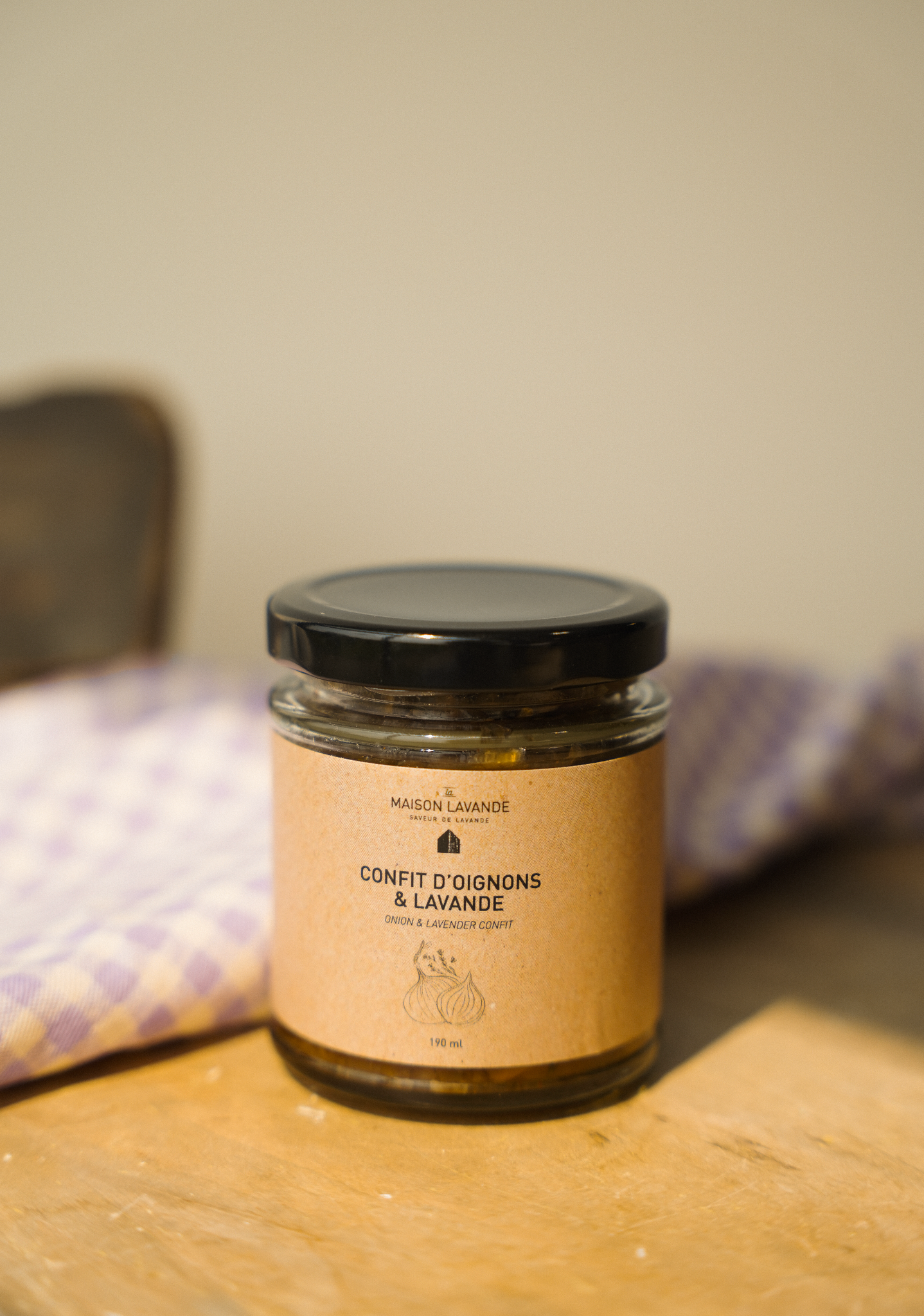 Candied onions & lavender