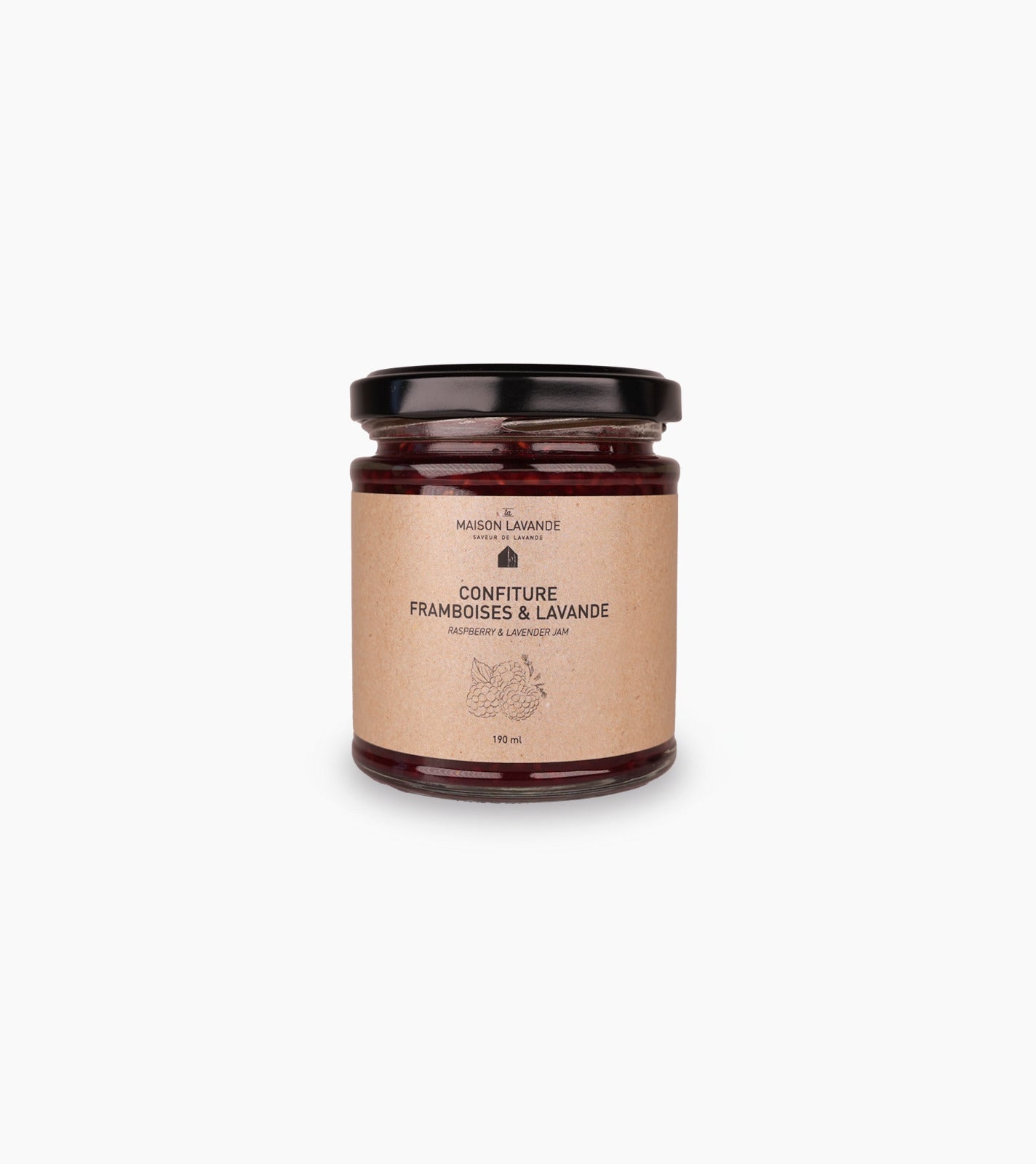 Raspberry & lavender jam