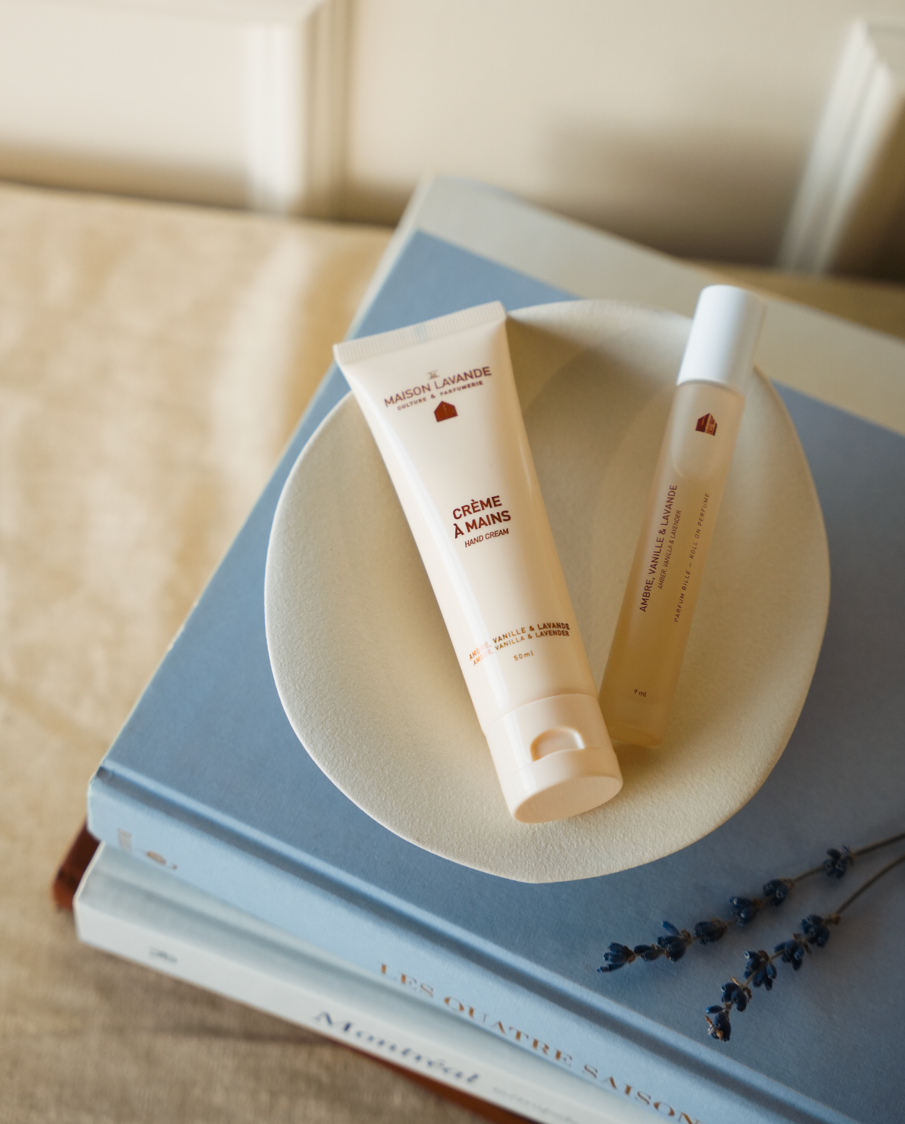 Crème à mains - Ambre, Vanille & Lavande