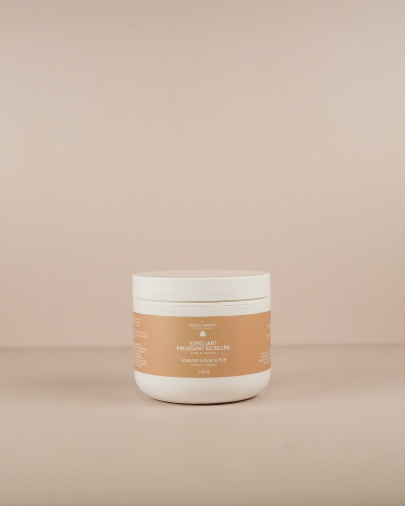 Exfoliant moussant au sucre - Coco & lavande