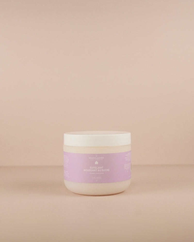 Exfoliant moussant au sucre - Pure lavande