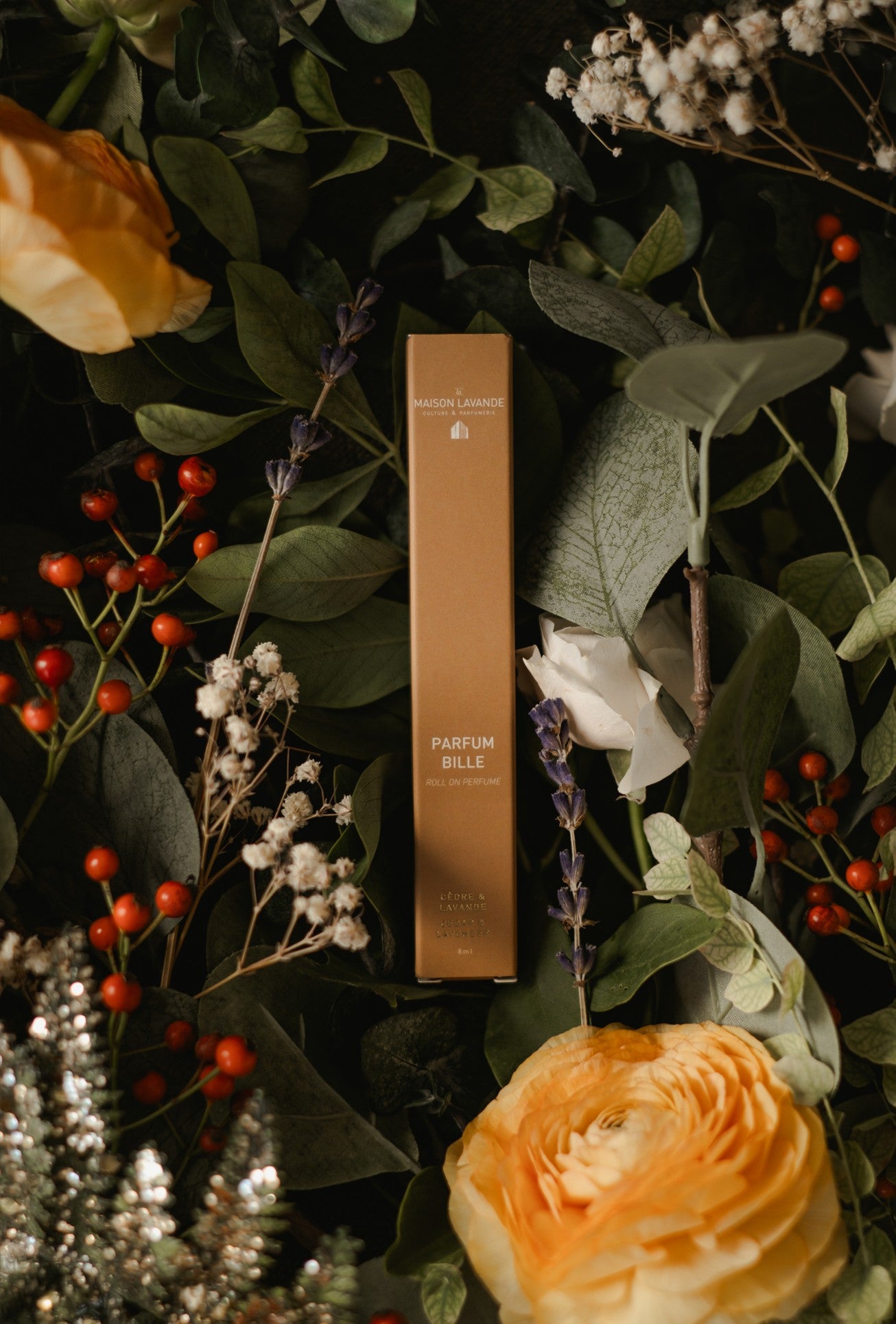 Parfum bille - Cedre et lavande