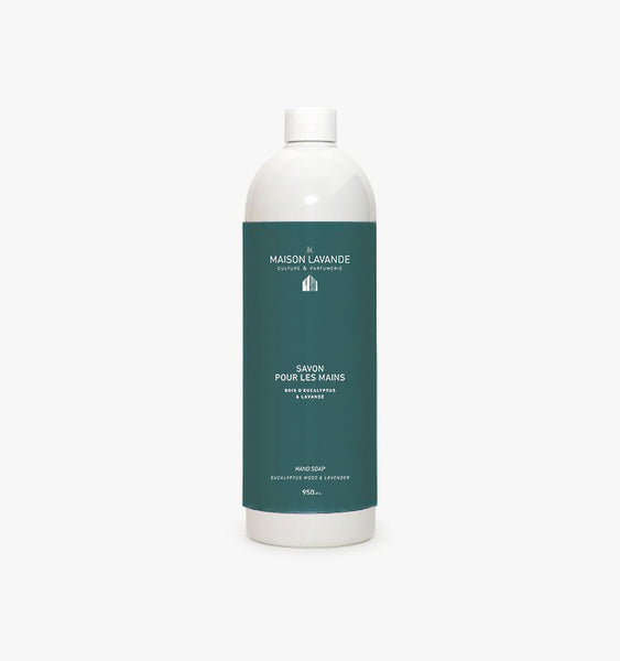 Hand soap - Eucalyptus wood & Lavender – La Maison Lavande