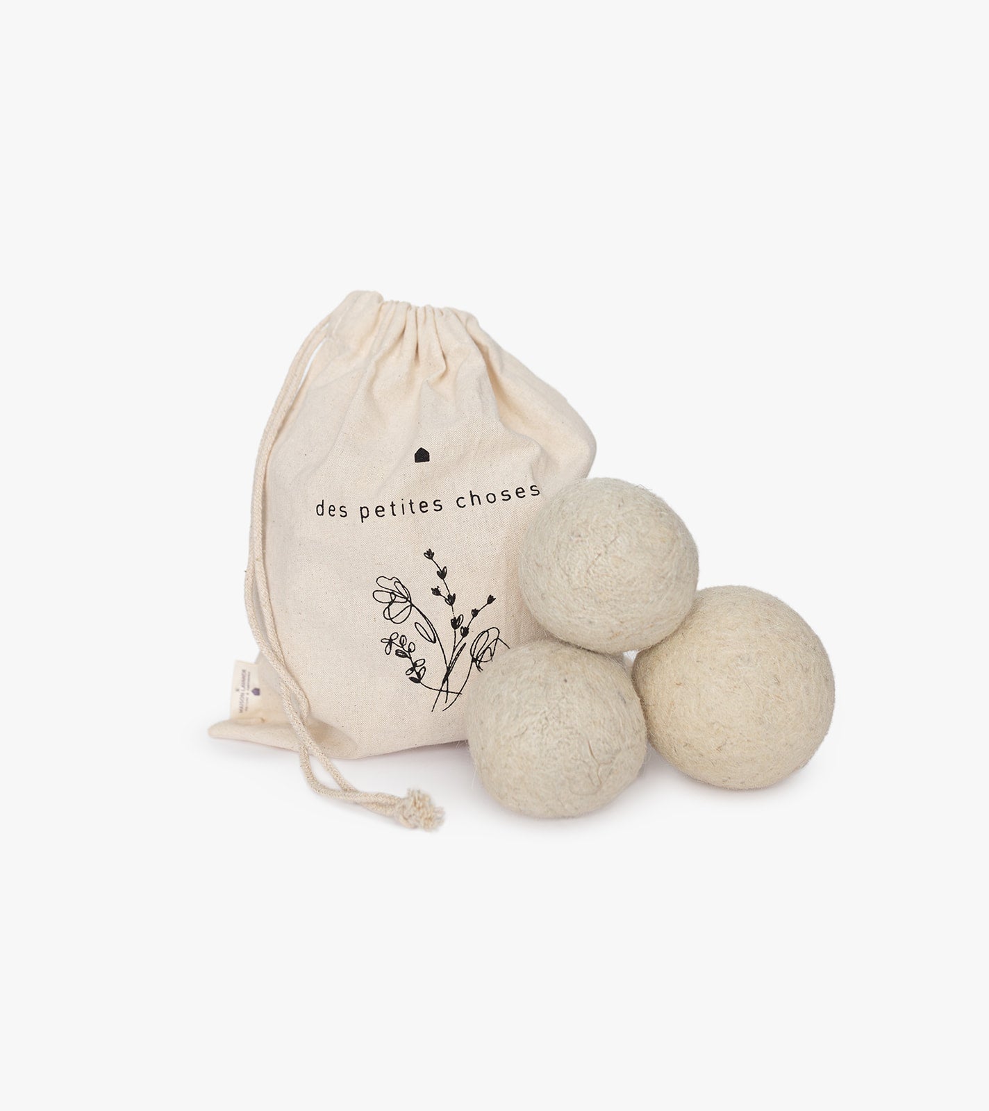 Ensemble de 3 boules de séchage||Set of 3 wool drying balls