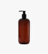 Distributeur à savon en plastique ambré || Ambre plastic soap dispenser