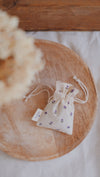 Sachet de lavande séchée en coton||Dried lavender cotton sachet